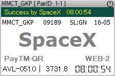SpaceX Tatkal Software - Live IRCTC Booking Result 01
